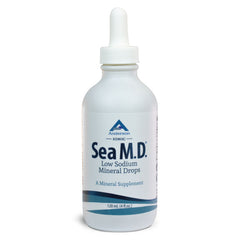 Sea M.D. Concentrated Trace Mineral Drops 120 ml & 550 ml Bundle
