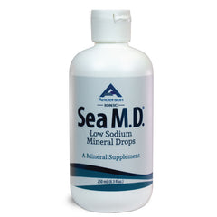Sea M.D. Concentrated Trace Mineral Drops 120 ml & 250 ml Bundle