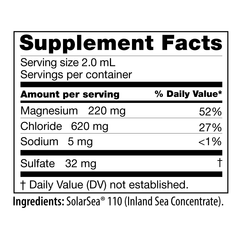 Sea M.D. Concentrated Trace Mineral Drops 120 ml & 550 ml Bundle