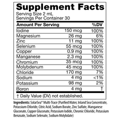 Trace Mineral Complex - 3 Pack 60 mL (2 fl.oz.) each