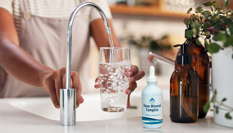 How to make RO water healthier by adding trace mineral drops to reverse osmosis water