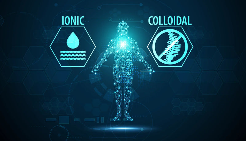 Ionic minerals vs colloidal minerals