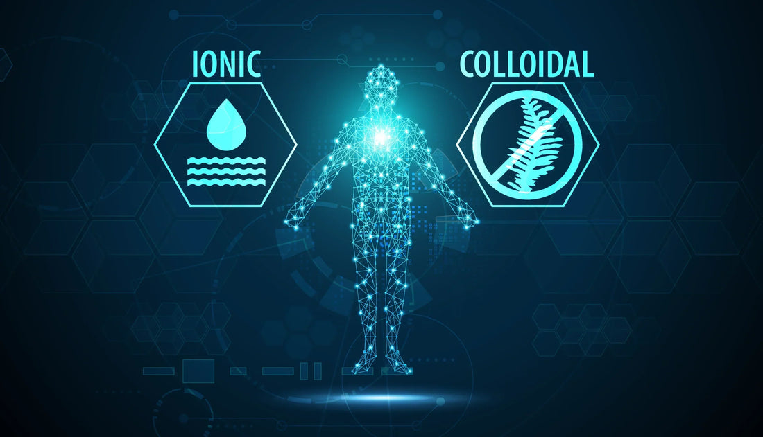 Ionic minerals vs colloidal minerals