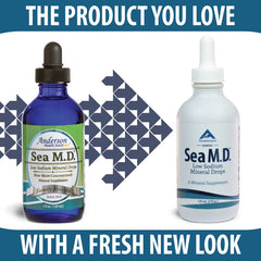 Sea M.D. Concentrated Trace Mineral Drops 120 mL (4 fl.oz.)