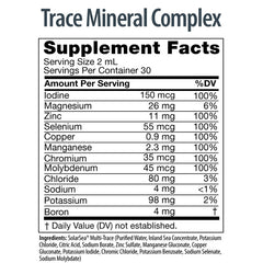 Trace Mineral Complex 60 mL (2 fl.oz.) and Sea M.D 120 mL (4 fl.oz.) bundle